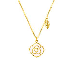 [삼성금거래소 MELORA] R컬렉션 24K 컬러풀 플라워 목걸이 7.5g