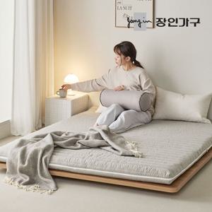 장인가구 버블 토퍼 세트 9존 70T Q (토퍼+방수커버+경추베개)