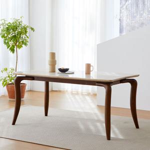 하우드 이태리 천연 대리석 애쉬원목 1650 6인 식탁테이블