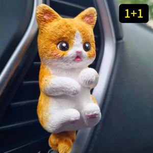 대롱냥이 석고방향제 차량용