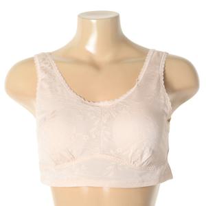 [비비안(언더웨어)]편하고 시원한 인견 꽃 자가드 여성 브라탑 RU7375BN