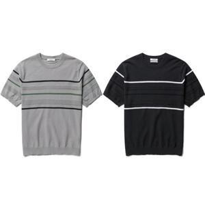 [올젠]올젠 단가라 패턴 라운드 스웨터 ZOE2ER1309