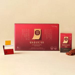 [에치와이] 발휘 발효홍삼K 필름 1박스 (90매/3개월분)