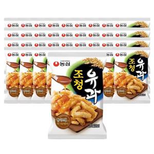 농심 조청유과 96g 40개