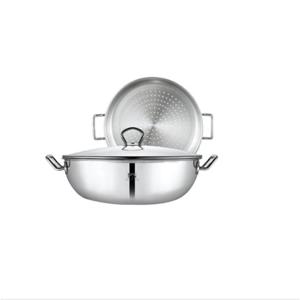 [풍년]샤르텐 클래식32cm웍+찜기세트