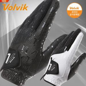 [볼빅] V패턴 하이퍼 플렉스 골프장갑(남성)(블랙)
