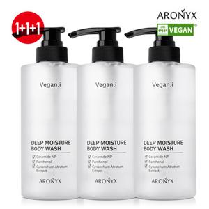 [아로닉스]비건아이 딥 모이스처 바디워시 500mlx3