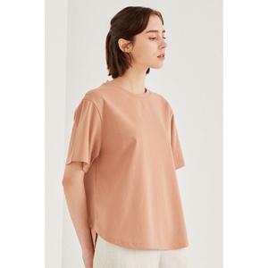 코튼 혼방 A라인 티셔츠 [ZHOUF-2DCN36]