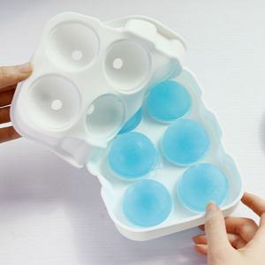 실리콘 45ml 얼음틀 트레이 6구 아이스볼 메이커