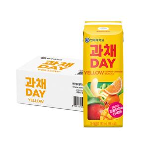 연세우유 과채데이 옐로우 190ml 24팩