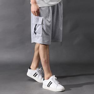 [후앙스] 오버핏 와이드 카고 트레이닝 반바지 PWCP6140