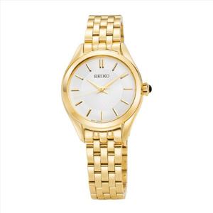 [세이코알바]세이코 여성 골드메탈시계 SUR538P1