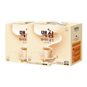 동서식품 맥심 화이트골드 믹스 400개입 2개