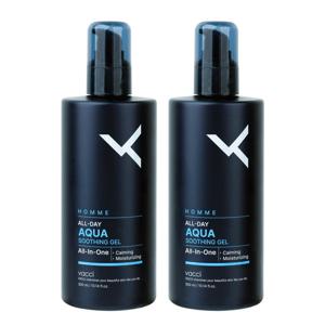 (1+ 1)4in1 올데이 아쿠아 수딩젤 올인원 300ml /끈적이지않는 진정 쿨링젤