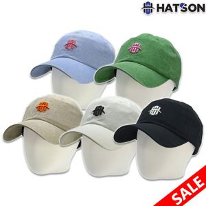 [햇츠온]남여공용 시그니쳐 로고 긴챙 볼캡 야구모자 H41-101