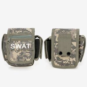 군인 보조 허리 밸트 파우치 ACU 힙색가방