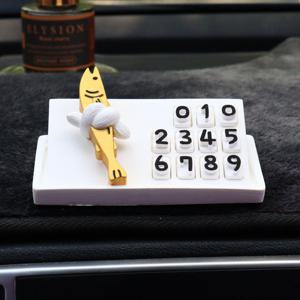 명태 석고주차판 방향제 디퓨저