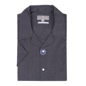 [카운테스마라(셔츠)]2종 밑단일자 구김없는 마혼방 오픈카라 준슬림핏반소매 CDH2C13005-2