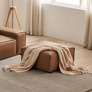 동서가구 앤드루 PU 가죽 소파 스툴 DF921760