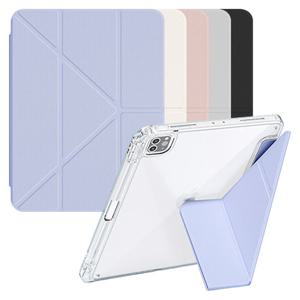 아이패드프로7 8세대 11 M4 M5 세로거치 Y형 투명 젤하드 스마트커버 케이스 IL-5