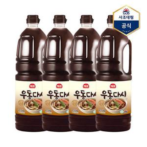 [사조대림]해표 우동다시소스 2.15kg x 4개