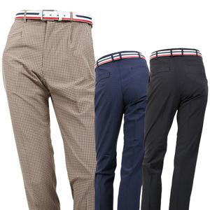 [퍼스파이어]컴포터블 잔체크 원턱 스판 바지 CPPS3001