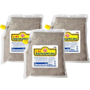 오뚜기 오쉐프 흑임자&갈릭드레싱 1kg x 3개