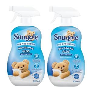 스너글 섬유탈취제 블루스파클 대용량 470ml 2개