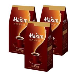 [동서식품] 맥심 아라비카 100 리필 270g 3개