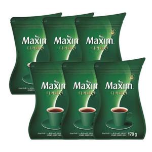 [동서식품] 맥심 디카페인 170g 리필 6개