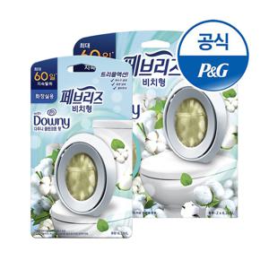 페브리즈 화장실용 비치형 6.3ml 다우니 클린코튼 향3개