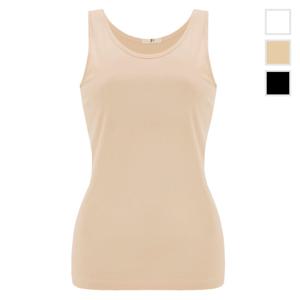 제임스딘 고급 실켓 순면 40수 여성 민소매 나시 런닝 JHWRR513