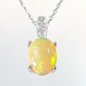 [블루케이] 하이퀄 밀크오팔 원석 목걸이240512-20