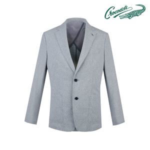 [크로커다일] 써커 린넨 라이크 콤비 자켓 CDAAAJK2191