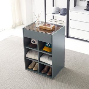 템스 600 선반형 드레스룸 아일랜드 서랍장