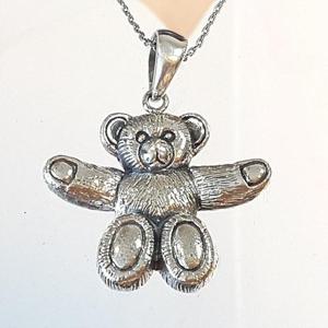 [블루케이] silver실버925 목걸이240602-20곰돌이