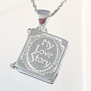 [블루케이] silver실버925 목걸이240602-13책펼쳐짐