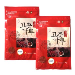 2025년 국산 예천 태양초 고춧가루 매운맛2kg