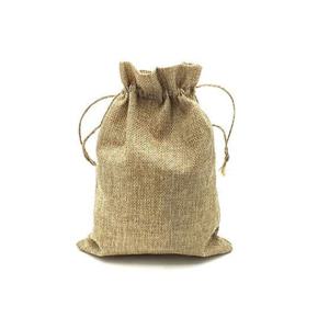 린넨주머니 린넨 선물 파우치 면 스트링 주머니 L
