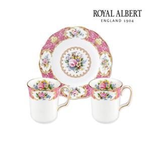 [로얄알버트]레이디칼라일 머그 세트 2인 3P