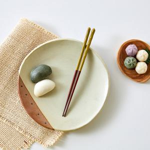 [모던하우스] L 컬러링 우드컷팅 젓가락 카키