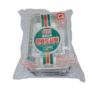 삼진 일회용 은박도시락 10매