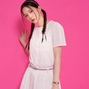 [랩][made by LAP](SET-상의) 포켓 라운드 블라우스 AQ2WB462