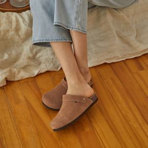 [츄바스코]츄바스코 칸토 백스트랩 뮬 슬리퍼 샌들 CC2403 탄 브