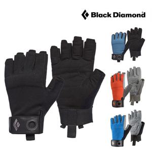 블랙다이아몬드 크랙 하프 핑거 글러브