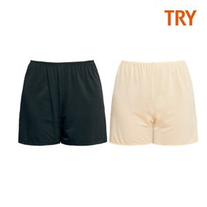 [트라이] 여성 인견 3부 바지 I11