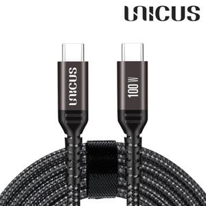 우니쿠스 100W 초고속 C to C USB PD 충전 케이블 1.0m