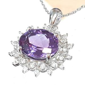 [블루케이] 하이퀄 자수정 원석목걸이240603-18작품