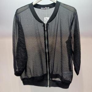 Latium HC06 7부소매 집업 펄배색 바람막이 시스루 여름 항공 점