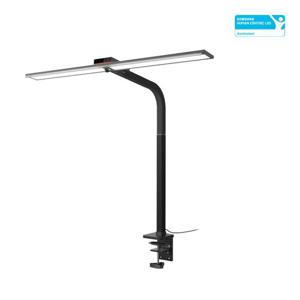 프리즘 브로드윙X 블랙 클램프 멜라토닌 LED 와이드 스탠드 LSP-9700BK 책상 조명